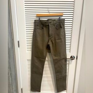 Rag and bone olive pants 33x34
